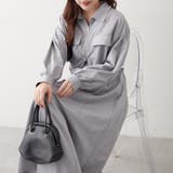 サックス | 【セットアイテム】コールジャケット+キャミワンピース | RMAF NICE CLAUP / OLIVE des OLIVE
