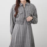 【セットアイテム】裾ギャザージャケット+キャミワンピース | RMAF NICE CLAUP / OLIVE des OLIVE | 詳細画像2