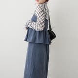 【2枚セット】ペプラムキャミワンピ&シアーロンT | RMAF　NICE CLAUP / OLIVE des OLIVE | 詳細画像14 