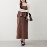 【2枚セット】ペプラムキャミワンピ&シアーロンT | RMAF　NICE CLAUP / OLIVE des OLIVE | 詳細画像23 
