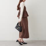 【2枚セット】ペプラムキャミワンピ&シアーロンT | RMAF　NICE CLAUP / OLIVE des OLIVE | 詳細画像25 