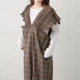 チェックシャーリングサロペット | RMAF　NICE CLAUP / OLIVE des OLIVE | 詳細画像10 