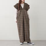 チェックシャーリングサロペット | RMAF　NICE CLAUP / OLIVE des OLIVE | 詳細画像15 