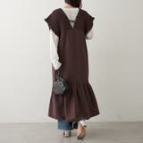 シャーリング裾切替ワンピース | RMAF　NICE CLAUP / OLIVE des OLIVE | 詳細画像17 