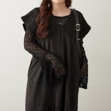 シャーリング裾切替ワンピース | RMAF　NICE CLAUP / OLIVE des OLIVE | 詳細画像19 