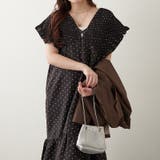 シャーリング裾切替ワンピース | RMAF　NICE CLAUP / OLIVE des OLIVE | 詳細画像3 