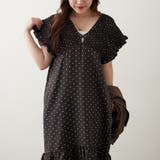 シャーリング裾切替ワンピース | RMAF　NICE CLAUP / OLIVE des OLIVE | 詳細画像4 