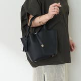 【8色展開】きれいめデザイン、タッセル付ハンドバッグ | RMAF NICE CLAUP / OLIVE des OLIVE | 詳細画像12