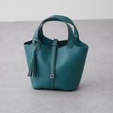 グリーン | 【8色展開】きれいめデザイン、タッセル付ハンドバッグ | RMAF NICE CLAUP / OLIVE des OLIVE