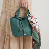 【8色展開】きれいめデザイン、タッセル付ハンドバッグ | RMAF NICE CLAUP / OLIVE des OLIVE | 詳細画像25