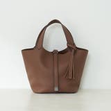 【8色展開】きれいめデザイン、タッセル付ハンドバッグ | RMAF NICE CLAUP / OLIVE des OLIVE | 詳細画像29