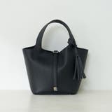 【8色展開】きれいめデザイン、タッセル付ハンドバッグ | RMAF NICE CLAUP / OLIVE des OLIVE | 詳細画像31