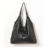 ブラック | 合皮VカットA4トートバッグ | RMAF NICE CLAUP / OLIVE des OLIVE