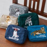 アニマル刺繍ポーチ | RMAF　NICE CLAUP / OLIVE des OLIVE | 詳細画像1 