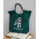 アニマル刺繍コードトート | RMAF　NICE CLAUP / OLIVE des OLIVE | 詳細画像1 