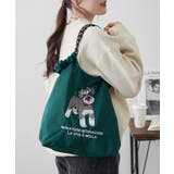 アニマル刺繍コードトート | RMAF　NICE CLAUP / OLIVE des OLIVE | 詳細画像2 