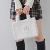 ロゴ刺繍ファートート | RMAF NICE CLAUP / OLIVE des OLIVE | 詳細画像6