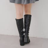 厚底ロングブーツ | RMAF　NICE CLAUP / OLIVE des OLIVE | 詳細画像7 