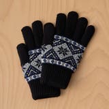 ブラック | ジャガード柄手袋 | RMAF　NICE CLAUP / OLIVE des OLIVE