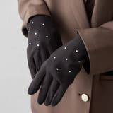 ブラック | ストーン付きグローブ | RMAF NICE CLAUP / OLIVE des OLIVE