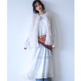 【nane】レース切替ロングワンピース | RMAF　NICE CLAUP / OLIVE des OLIVE | 詳細画像1 