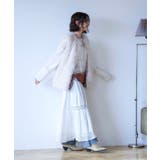 【nane】レース切替ロングワンピース | RMAF　NICE CLAUP / OLIVE des OLIVE | 詳細画像10 