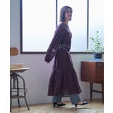 【nane】レース切替ロングワンピース | RMAF　NICE CLAUP / OLIVE des OLIVE | 詳細画像14 