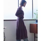 【nane】レース切替ロングワンピース | RMAF　NICE CLAUP / OLIVE des OLIVE | 詳細画像15 