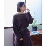 【nane】レース切替ロングワンピース | RMAF　NICE CLAUP / OLIVE des OLIVE | 詳細画像18 