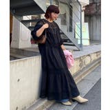 【nane】レース切替ロングワンピース | RMAF　NICE CLAUP / OLIVE des OLIVE | 詳細画像24 