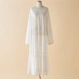 【nane】レース切替ロングワンピース | RMAF　NICE CLAUP / OLIVE des OLIVE | 詳細画像35 