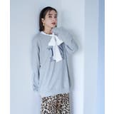 【nane】ヴィンテージ加工スウェットプルオーバー | RMAF　NICE CLAUP / OLIVE des OLIVE | 詳細画像9 