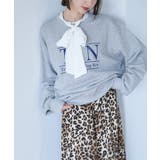 【nane】ヴィンテージ加工スウェットプルオーバー | RMAF　NICE CLAUP / OLIVE des OLIVE | 詳細画像10 