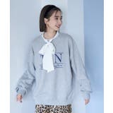 グレー | 【nane】ヴィンテージ加工スウェットプルオーバー | RMAF　NICE CLAUP / OLIVE des OLIVE