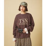 【nane】ヴィンテージ加工スウェットプルオーバー | RMAF　NICE CLAUP / OLIVE des OLIVE | 詳細画像2 