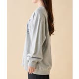 【nane】ヴィンテージ加工スウェットプルオーバー | RMAF　NICE CLAUP / OLIVE des OLIVE | 詳細画像31 