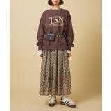 【nane】ヴィンテージ加工スウェットプルオーバー | RMAF　NICE CLAUP / OLIVE des OLIVE | 詳細画像6 