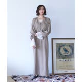 【nane】2サイズ展開、ボリュームスリーブオールインワン | RMAF　NICE CLAUP / OLIVE des OLIVE | 詳細画像10 