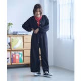 【nane】2サイズ展開、ボリュームスリーブオールインワン | RMAF　NICE CLAUP / OLIVE des OLIVE | 詳細画像19 