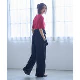 【nane】2サイズ展開、ボリュームスリーブオールインワン | RMAF　NICE CLAUP / OLIVE des OLIVE | 詳細画像22 