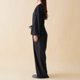 【nane】2サイズ展開、ボリュームスリーブオールインワン | RMAF　NICE CLAUP / OLIVE des OLIVE | 詳細画像11 
