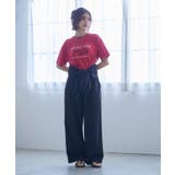 【nane】2サイズ展開、ボリュームスリーブオールインワン | RMAF　NICE CLAUP / OLIVE des OLIVE | 詳細画像23 