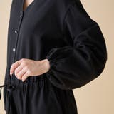 【nane】2サイズ展開、ボリュームスリーブオールインワン | RMAF　NICE CLAUP / OLIVE des OLIVE | 詳細画像32 