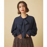 【nane】ボウタイブラウス | RMAF　NICE CLAUP / OLIVE des OLIVE | 詳細画像30 