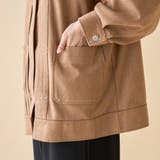 【nane】スエードタックブルゾン | RMAF　NICE CLAUP / OLIVE des OLIVE | 詳細画像8 
