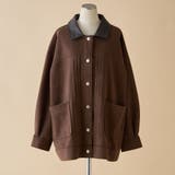 ブラウン | 【nane】スエードタックブルゾン | RMAF　NICE CLAUP / OLIVE des OLIVE