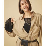 【nane】【@kana__18sセレクト】オーバーサイズロングシャツ | RMAF　NICE CLAUP / OLIVE des OLIVE | 詳細画像2 