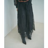 【セットアップ対応】ひげレースティアードスカート | RMAF　NICE CLAUP / OLIVE des OLIVE | 詳細画像8 