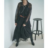 【セットアップ対応】ひげレースティアードスカート | RMAF　NICE CLAUP / OLIVE des OLIVE | 詳細画像11 