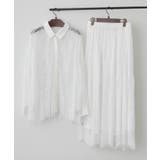 【セットアップ対応】ひげレースティアードスカート | RMAF　NICE CLAUP / OLIVE des OLIVE | 詳細画像23 